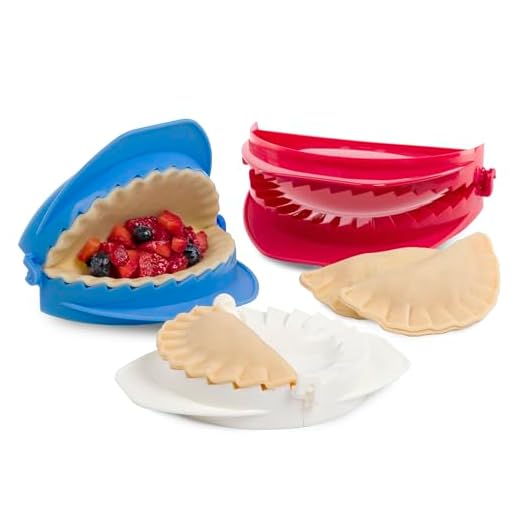 Prepworks Multifunctional Dough Press, Set of 3 Sizes Included - 4 inch/5 inch/6 inch