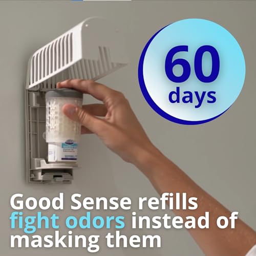 Diversey-100910595-Good-Sense-60-Day-Air-Care-System-Cartridge-Deodorizer-Freshener-for-Restrooms-Gyms-High-Traffic-Public-Spaces-Fresh-Scent-Refill-1-Cartridge-Pack-of-6