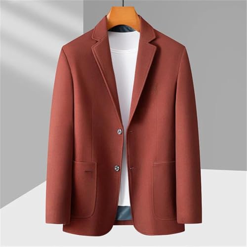Men's Casual Blazer Business Casual Long Sleeve Solid Lapel Buttons Sports Coat Suit Jacket2
