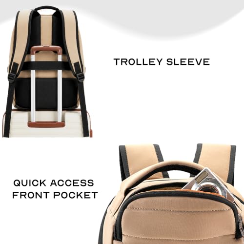 Image of ASSEMBLY Float Travel Backpack for Men & Women - 25 Liters | Water-Resistant Premium Polyester Backpack with Padded Laptop Compartment (fits upto 15.6 inches) | Lightweight Travel Bag