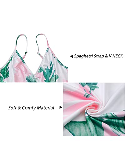 Image of Newshows Women's 2026 Lightweight Summer Wedding Guest Beach Vacation Casual V Neck Split Flowy Maxi Dress