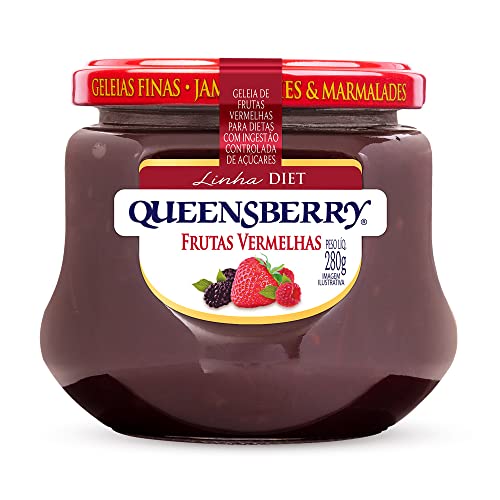 Geleia de Frutas Vermelhas Queensberry Diet 280g