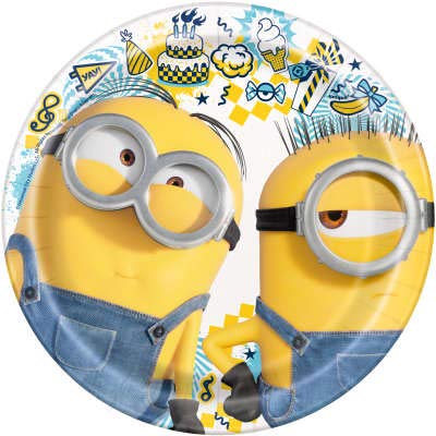 Unique Despicable Me Birthday Party Supplies Bundle Pack Serves 16 Includes Plates, Napkins, Table Cover, Stickers #TOP1