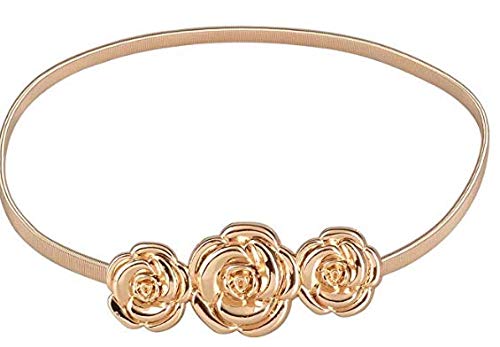 Vritraz Fashion Style Gold Plated Chain Kamarband Metal Crystal Pearl Rhinestone Stretchable Waist Belt Waistband Flower (B079BTRDHS) Amazon Price History, Amazon Price Tracker