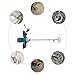 Concrete Cement Mixer Drill, 6 Speed 2100W Electric Handheld Paint Mixer Stirrer 800rpm/min Concrete Mixer Tools for Mixing Cement, Concrete, Mortar, Plaster, Putty
