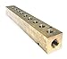Pneumadyne Inc Manifold Metal Brass NPT 9-1/8 in L