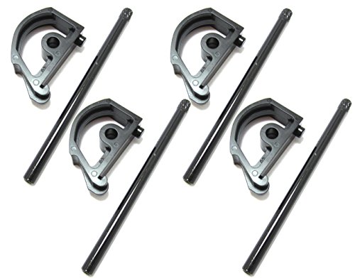 Spartacus Workmate Leg Latch Catch D Clip + Pin x 4 Fits Black & Decker WM747 WM750 WM800 WM825