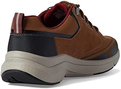 Clarks Men's Wave 2.0 Vibe Sneaker, Tan Oil Leather, 11.5 | Image 4