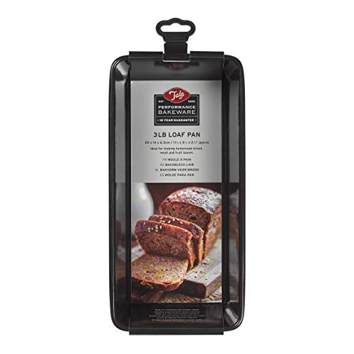 Tala Performance, 3Lb Loaf Pan, Professional Gauge Carbon Steel With Whitford Eclipse Non-Stick Coating, Cake Tin #TOP10