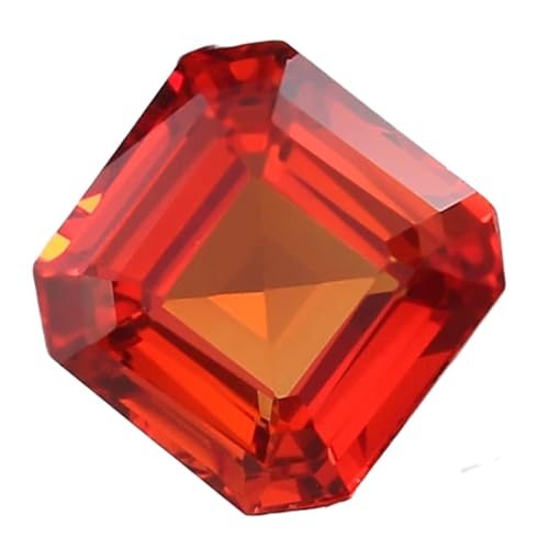 Saphir naturel orange de Ceylan Asscher, une gemme éternelle pour un bijou cadeau unique