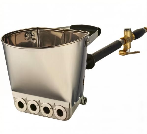 Cement Spray Gun - with Adjustable Nozzle for Walls Ceilings and Repairs