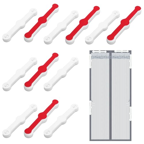 12er-Pack Mückenschutzgitter für Fenster,fliegengitter fenster magnet, magnete für fliegengitter,fliegengitter magnet,selbstklebendes