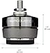 IsoAcoustics Gaia Series Isolation Feet for Speakers & Subwoofers (Gaia I, 220 lb max) - Set of 4