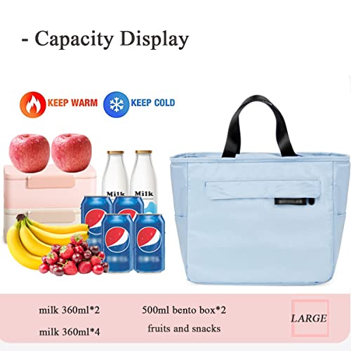 Jiamusi Adult Lunch Bag Tote, Insulated Thermal Lunch Tote Bag - Image 3