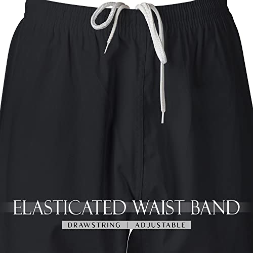 Mytra Fusion Karate Gi Erwachsene mit Gürtel – 200g Martial-Arts Trainingsanzug für Herren & Damen – Schüler Karate Outfit (Schwarz, 4/170)