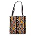 African Motif print Ankara fabric Mali Bogolan Mudcloth Tote Bag