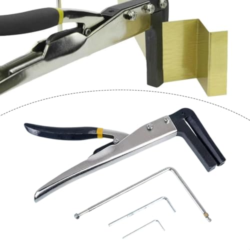 Pince pliante en métal robuste pour cintrage précis de tôle 8cm - 8