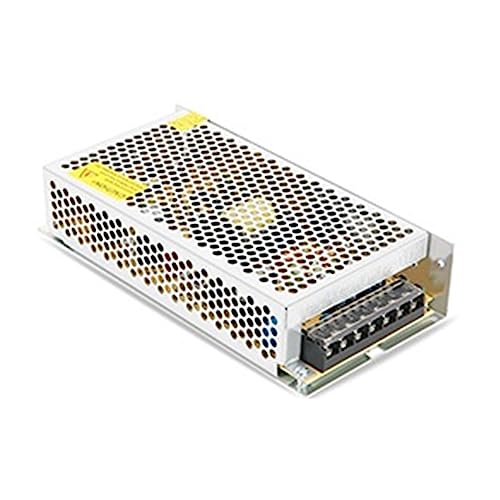 EKOUQIN Fuente de alimentación de Mesa Fuente de alimentación conmutada de 5 V CC, Transformador de 150 W, 200 W, 360 W, Adaptador de alimentación de Unidad LED Pantalla LED de Alta precisión(200W)