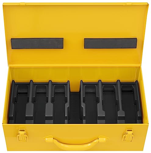 Rems Sahlblechkasten (Stabiler Stahlblechkasten mit Einlage, für 6 Presszangen, Aufbewahrung) 570295