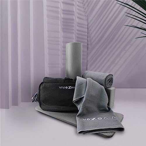 Vivezen - Serviette de Yoga 63 x 180 cm antidérapante - 4 Coloris – Image 6