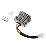Voltage Rectifier Regulator Universal Motorcycle Accessories Rectifier Voltage Regulator for Big Red 200 ATC200ES Regulator Voltage Rectifier