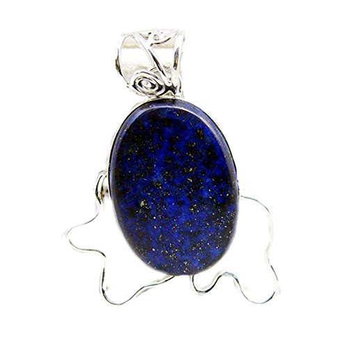 Pendentif Lapis Lazuli argent 925, le cadeau de bijoux idéal pour marquer un anniversaire