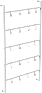 WIGING Boxing Gloves Storage Rack, Wall Mounted Boxing Gloves Drying Holder, Metal Boxing Gloves to Dry Out Display Stand for Gym Store Boxing GymWhite,75x170cm