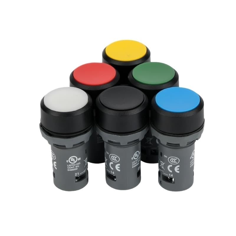 Interrupteur bouton poussoir CP1-10G-10 réinitialisation automatique