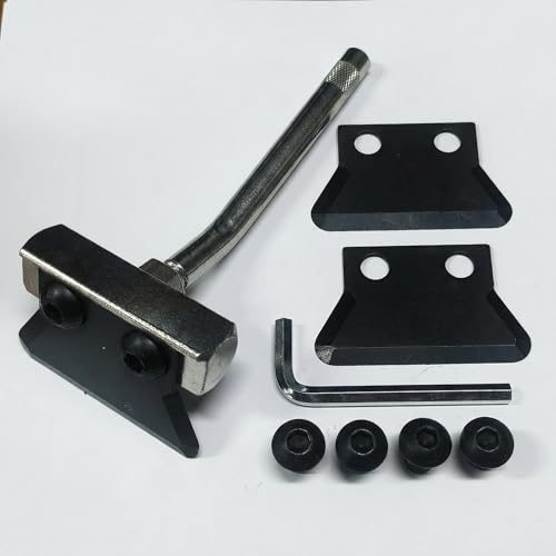 Yecatre Gasket Separator & Oil Pan Separator Tool | 2 Blades + 2 Screw Sets + 1 Wrench Included Universal for Most Vehicles