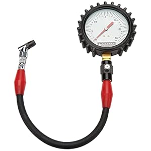 Allstar Performance ALL44047 4″ Tire Pressure Gauge, 0-30 PSI