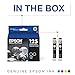 EPSON 125 DURABrite Ultra Ink Standard Capacity Black Dual Cartridge (T125120-D2) Works with Stylus NX-125, 127, 130, 230, 420, 530, 625, WorkForce WF-320, 323, 325, 520