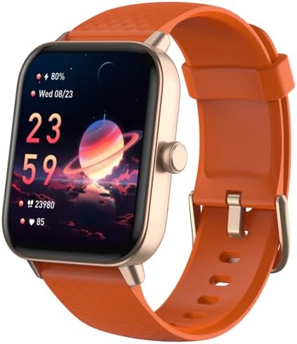 Smart Watch, Bluetooth Call Answer/Make Call, Alexa Built in, 1.8″ Fitness Tracker with Heart Rate SpO2 Sleep Monitor, Smart Watches for Men Women iPhone Android Compatible IP68 Waterproof