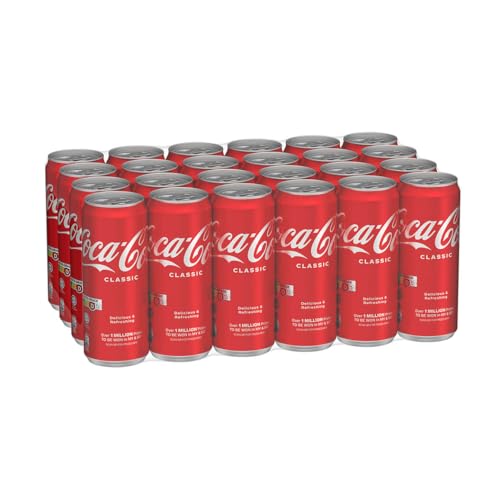 Coca-Cola Classic 24 x 320ml (Packaging may vary)