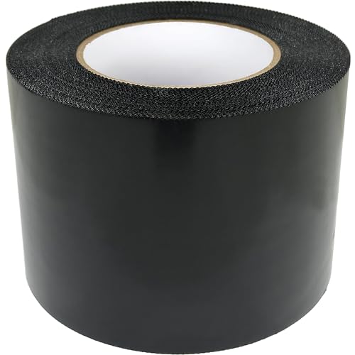 ELK Vapor Barrier Tape - 4” x 180ft - PE 7mm Polyethylene Seam Tape - Moisture Barrier Seam & Seal for Crawlspace Encapsulations or Waterproof Marine Tape - Black by ELK - Image 8
