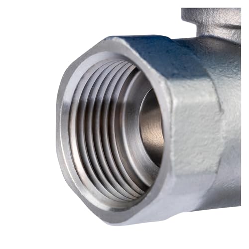 Válvula de bola motorizada DN20 3/4" de acero inoxidable DC5V CR01 de dos vías 4