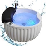 Vasca da bagno portatile for pediluvio, vasca for pedicure, vasca for pediluvio rilassante for piedi lenitivi, vasca for pediluvio con lampada colorata for massaggio, pediluvio in acrilico(Ordinary ty