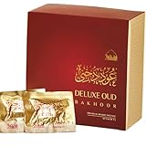 Dukhni Oud Bakhoor Deluxe by Dukhni | Arabic Bakhoor Incense | 40 pcs | Handmade, Rich, Luxurious | Natural Woody Oud Blend | Luxurious Ramadan & Eid Gift | to Relax & Meditate