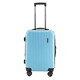 Spacewalker Jet 2.0 - Maleta Extensible con Ruedas silenciosas, 55 cm, Cielo Azul 2.0, 55 cm, Maleta Extensible con Ruedas silenciosas Ultra móviles