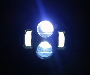 Amazon | LEDプロジェクターヘッドライト汎用/バイク用ヘッド