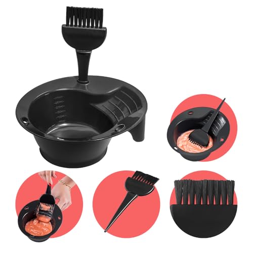 Kit Tigela Coloração, Química Cumbuca + Pincel largo tintura