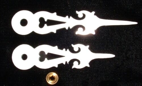Replacement for Cuckoo Clock Hands New Parts to Fit a 130 mm Dial White Color