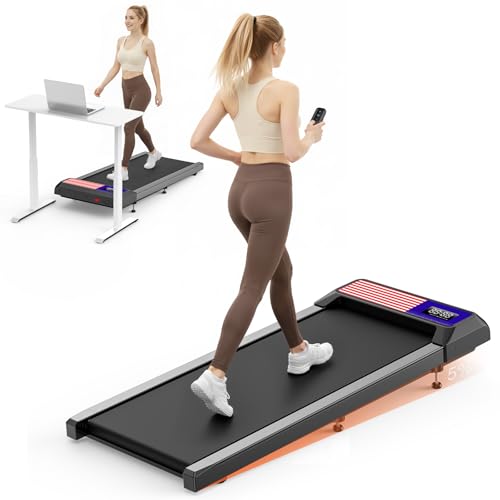 HOELLL Walking Treadmill Pad 5% Adjustable Incline and APP