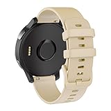 ISABAKE Correa de Reloj para Garmin Vivoactive 4 /Active/Samsung Galaxy Watch 46mm/Gear S3 Frontier/Classic,22mm Correa de Repuesto de Silicona Suave para Accesorios Garmin Watche