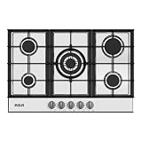 RCA R-CTGC305SS 30 in. Century Collection Drop-In Gas Cooktop, 5 Burners, Cast Iron Grates, Metal Knobs in Stainless Steel
