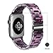 Light Apple Watch Band for Women-Fashion Resin Apple Watch Series 10 9 8 band,iWacth Bands for Women,Compatible with iWatch Series 7 SE 6 5 4 3 2 1 Ultra 2 -Light Purple,38mm/40mm/41mm/42mm(Series 10)