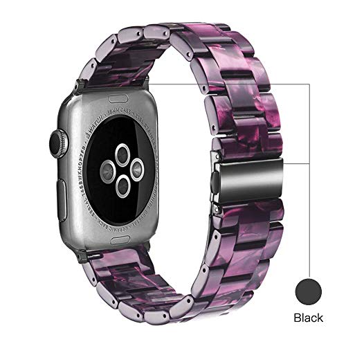 Image of Light House Apple Watch Bands-Fashion Lightweight Resin iWatch Bands for Women Men 38mm /40mm /41mm /42mm(Series 11 10), 49mm /46mm /45mm /44mm /42mm(S 3 2 1), Compatible with Apple Watch Series 11 SE 10 9 8 7 6 5 4 3 Ultra