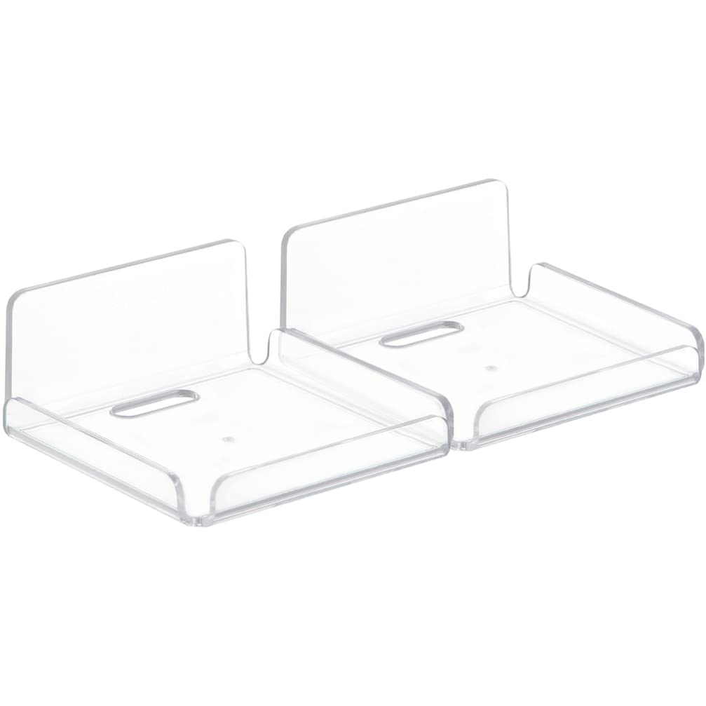 Cabilock 2pcs Camera Bracket Plant Wall Shelf Plant Stand Plant Shelves Indoor Adhesive Shelf Small Shelf Router Shelf Bracket Security Camera Wall Mount Security Camera Rack Speaker Shelf