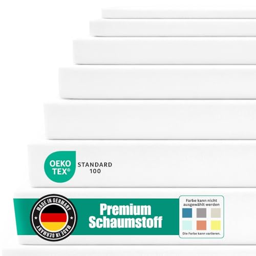 Goliez Matratzenverlängerung aus Schaumstoff RG25/44 – Matratzenkeil & Bettlückenfüller –