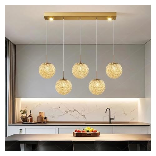 Image of Home Pendant Lights Luxury Crystal Living Dining Chandelier Ceiling Light