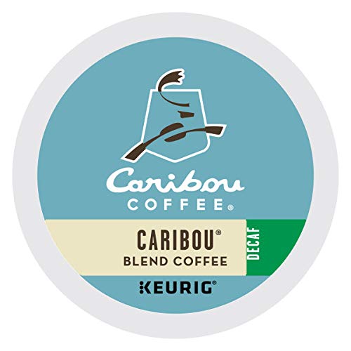 Image of Caribou Coffee, Caribou Blend Decaf, K-Cup Portion Pack for Keurig K-Cup Brewers, 24-Count